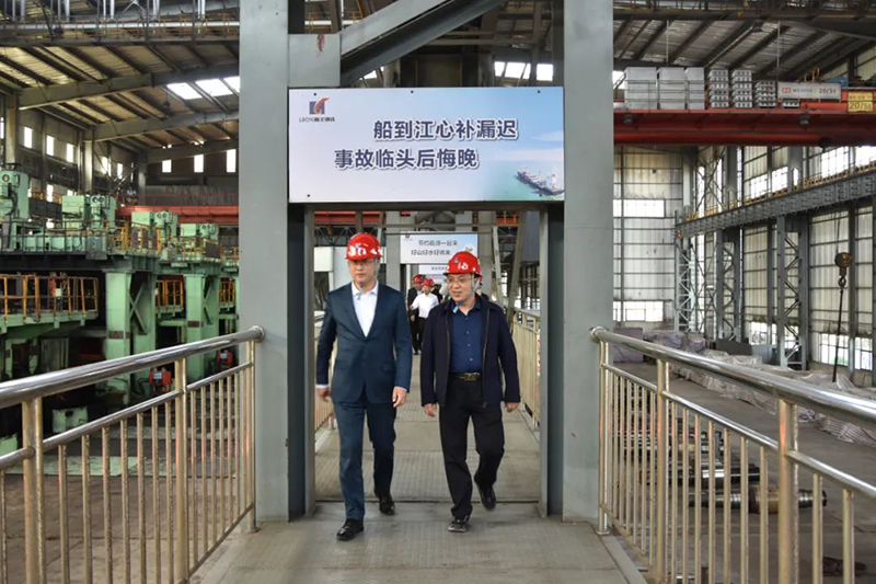 冶金物資數字貿易賽道項目組走訪對接山西鋼企 深入拓展區域合作